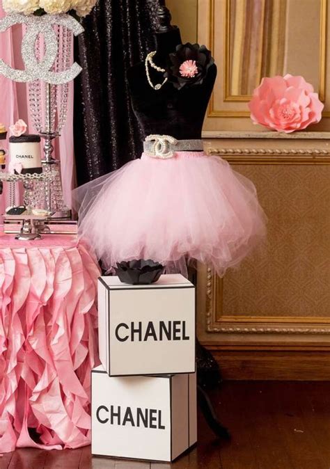 chanel decorations for party|Chanel themed party outfits.